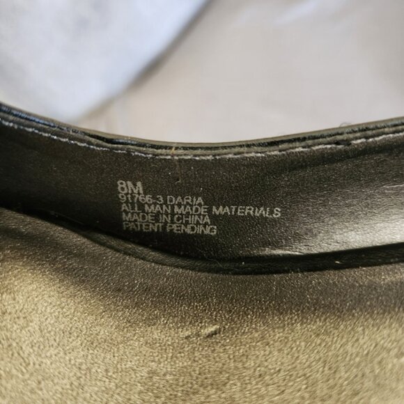 Nickels Black Peep Toe Heels US 8 New in Box - Picture 8 of 11